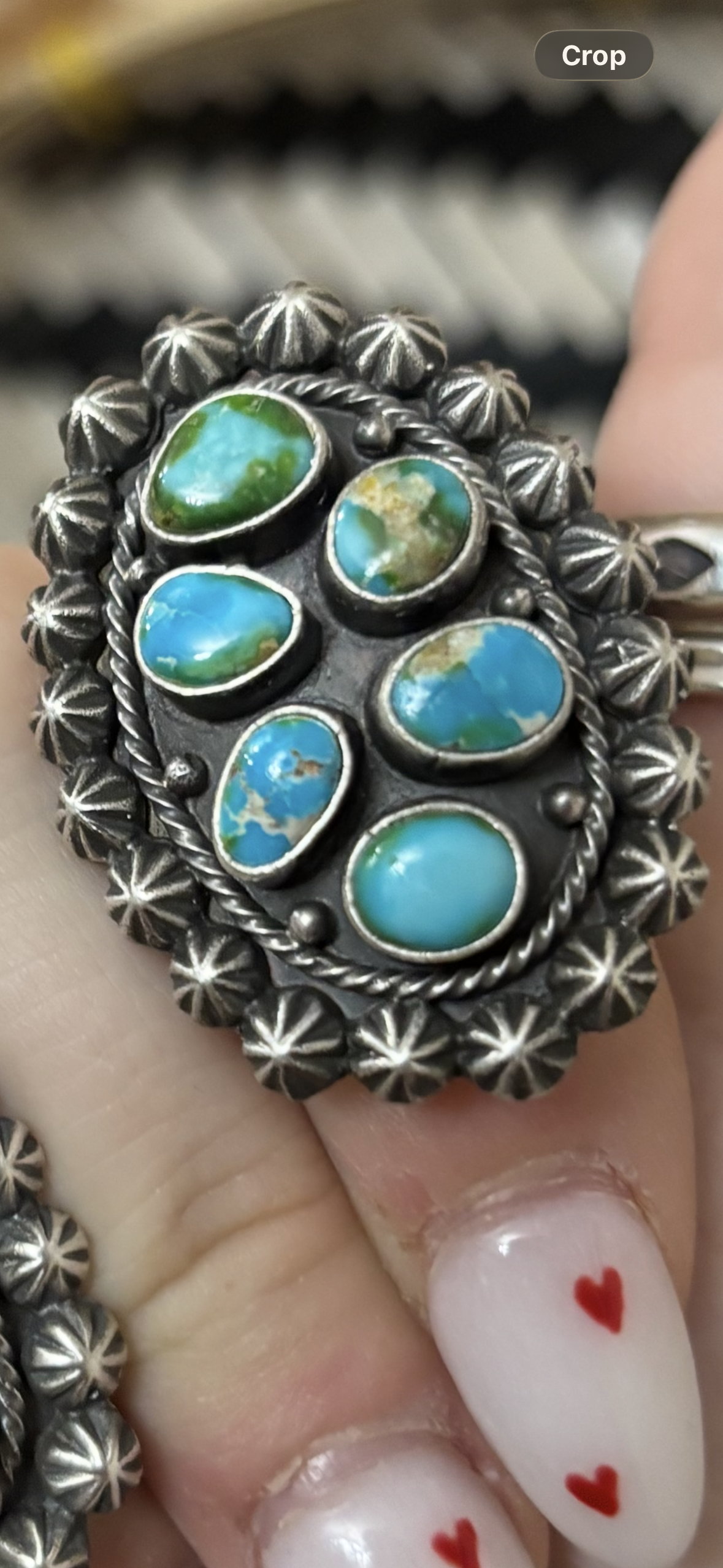 Adrienne Gordon Cluster Ring Sz 6 & 7