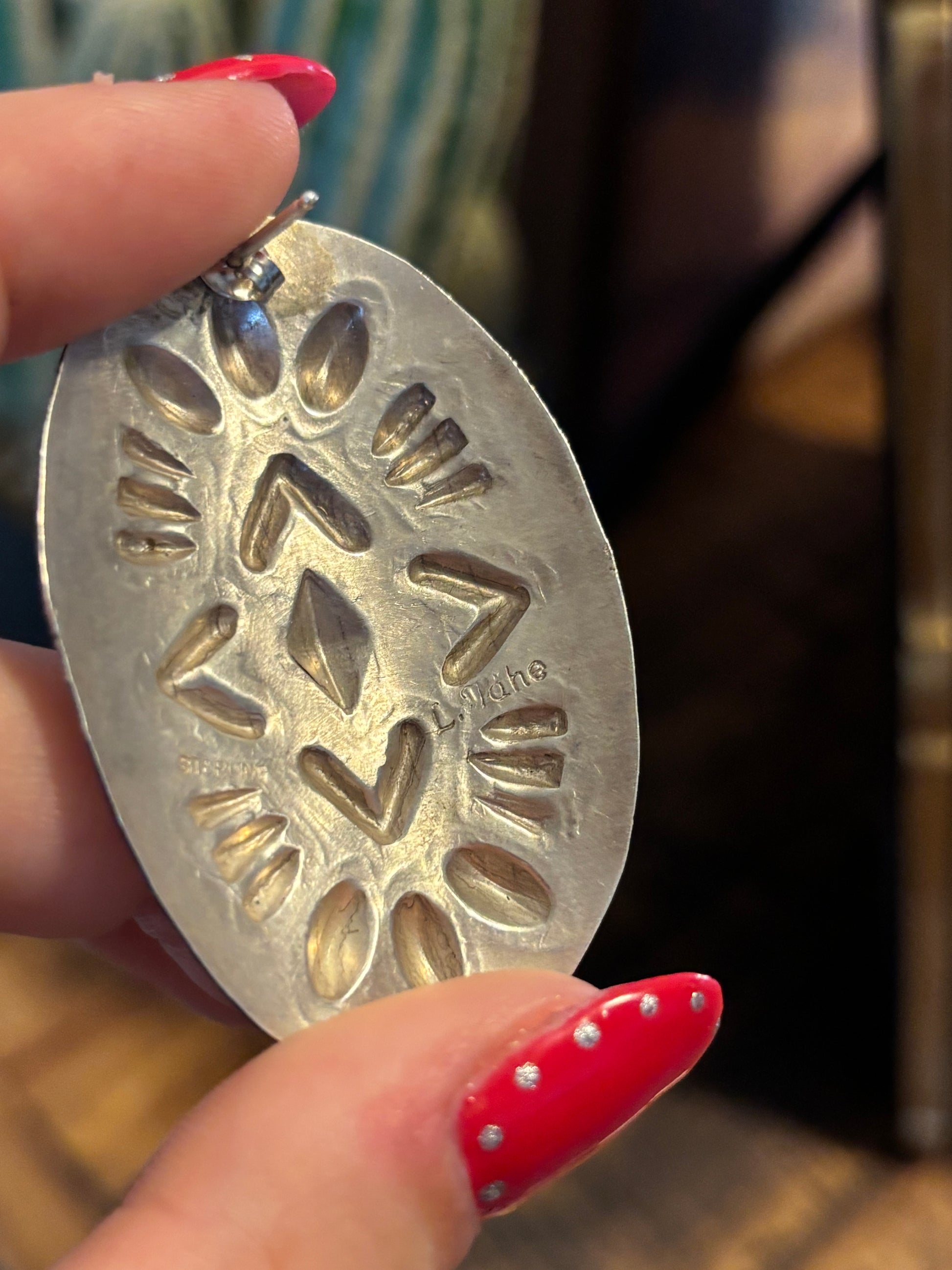 Tahe Concho Earrings