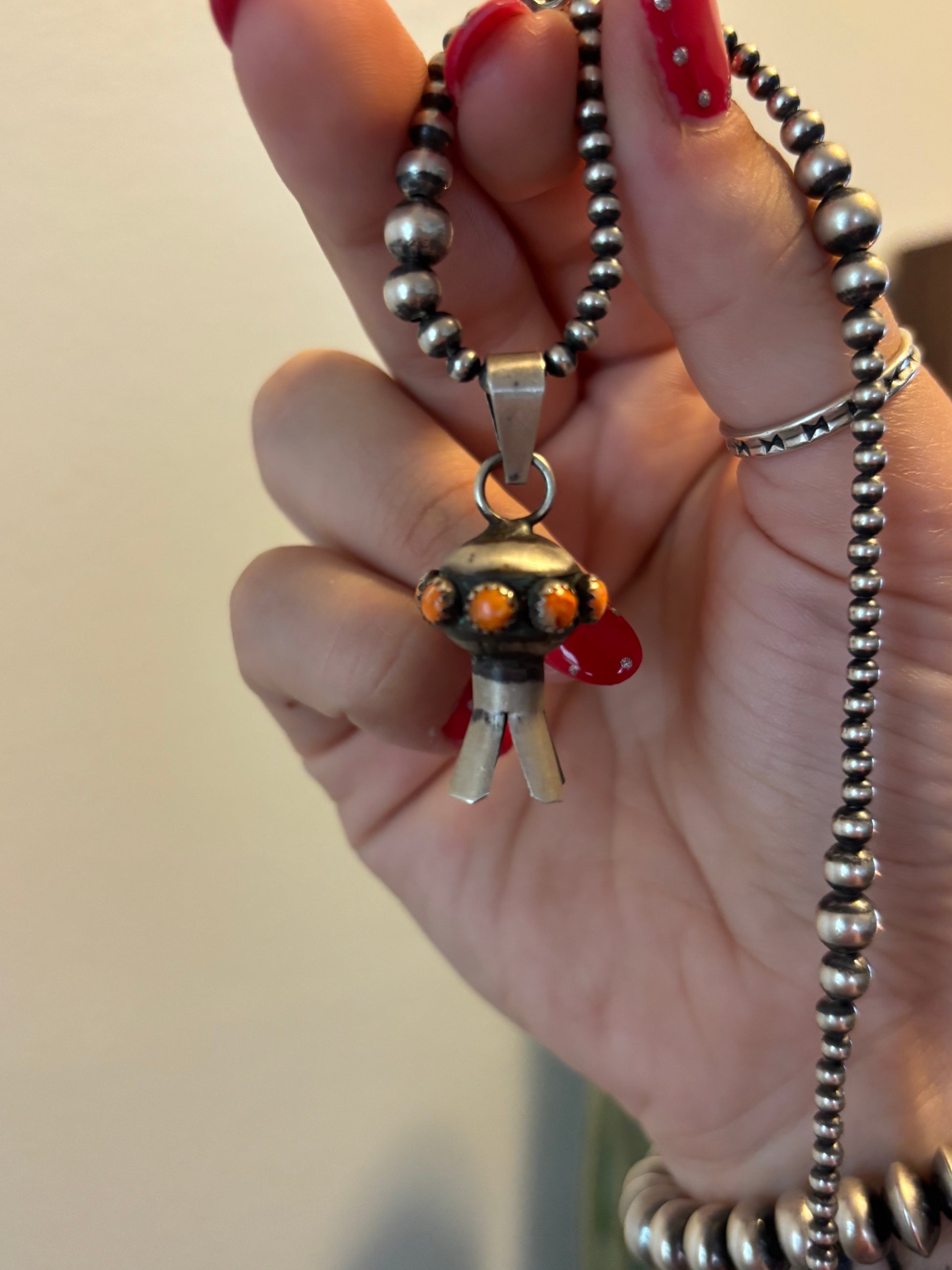 Monica Smith Spiny Blossom Pendant