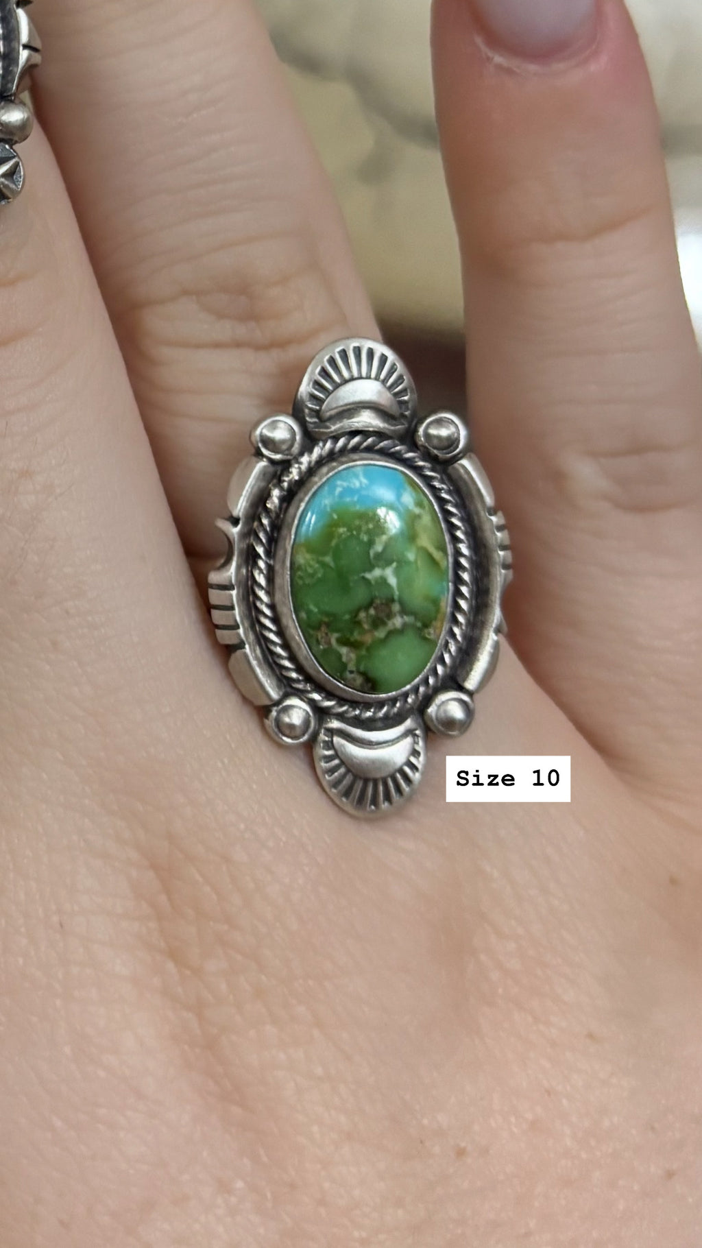 Daniel Benally Sonoran Ring Size 9 & 10