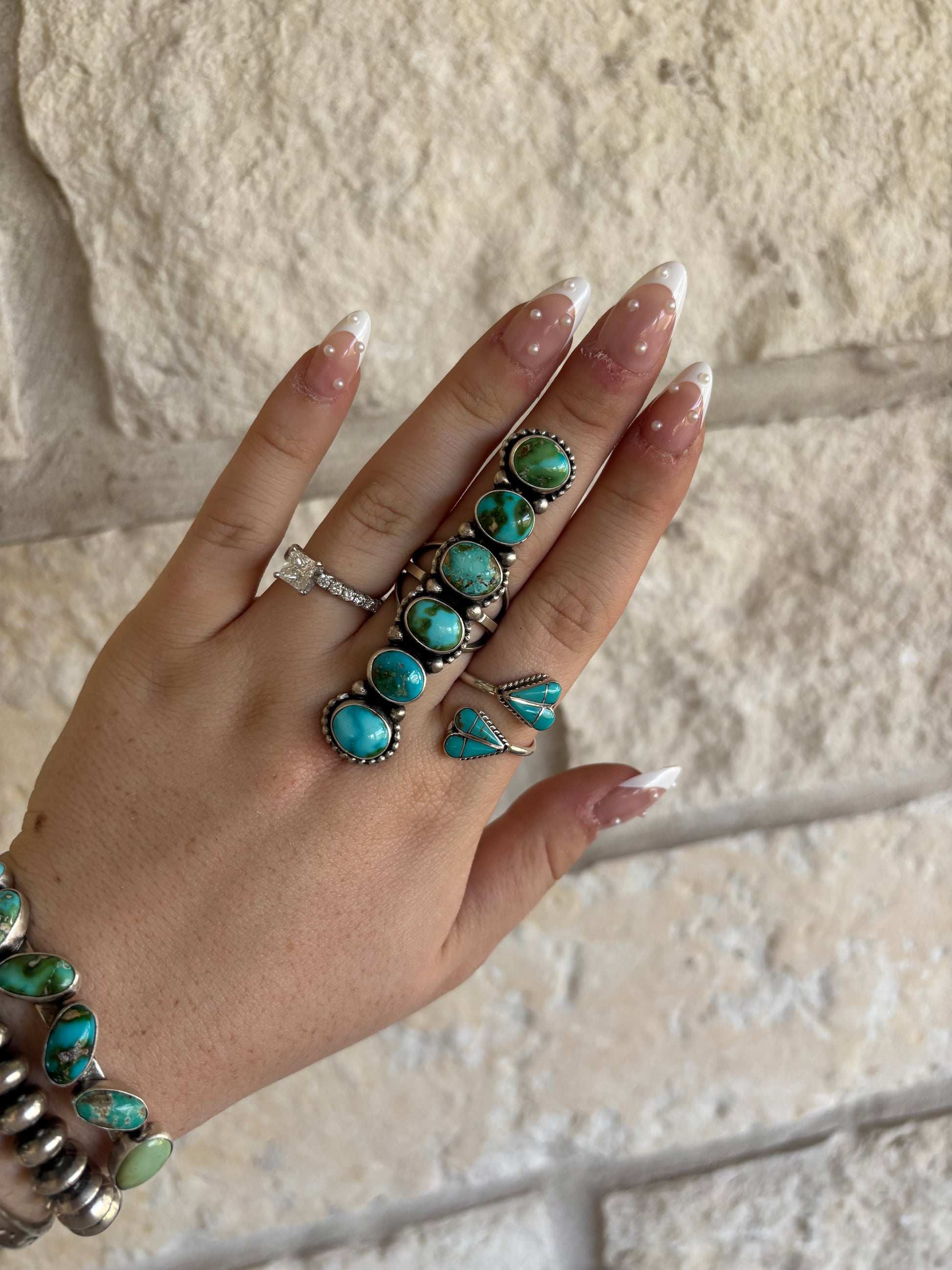Randy Billy Sonoran Gold Ring Size 8