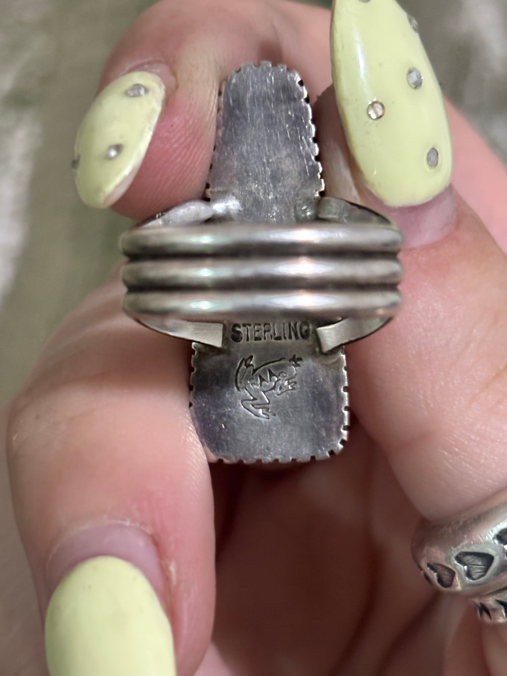 Red Hot Spiny Ring Sz 8