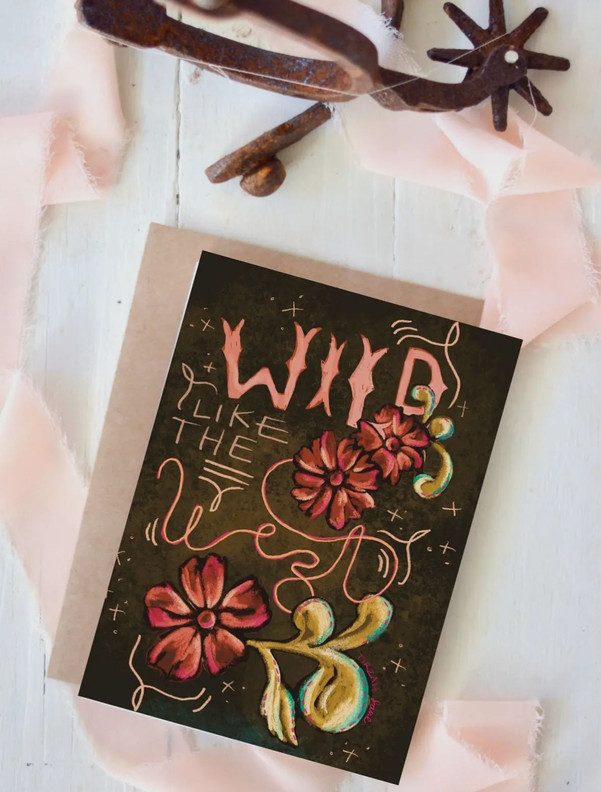 Wild Like The West Greeting Card