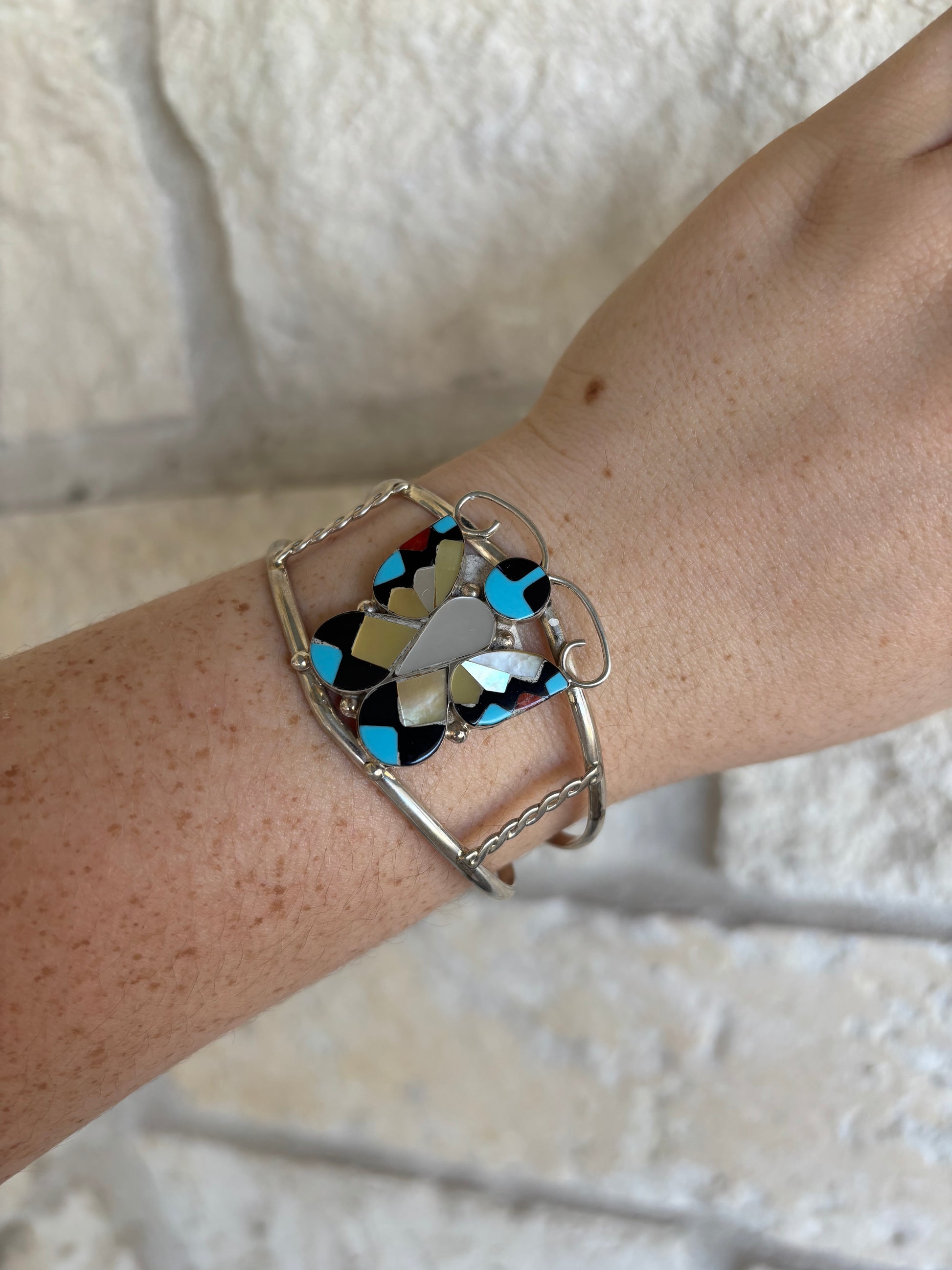 Zuni Butterfly Cuff