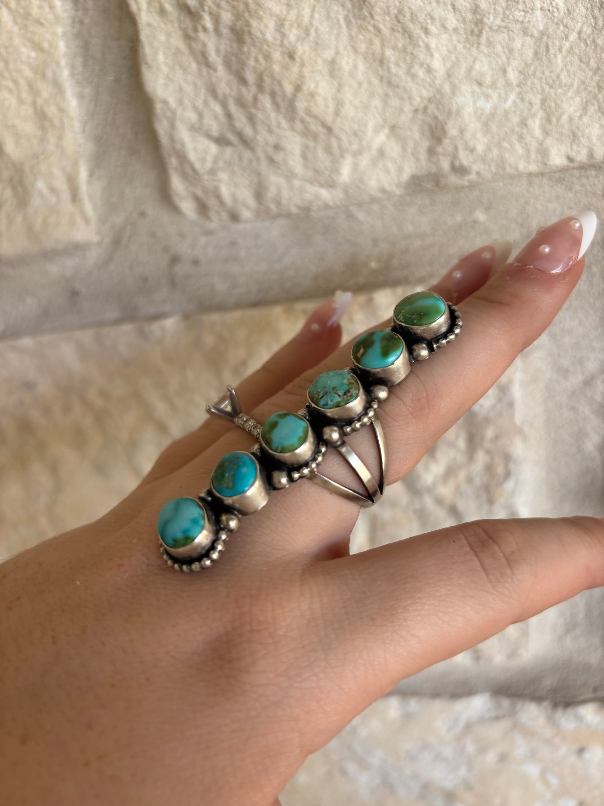 Randy Billy Sonoran Gold Ring Size 8