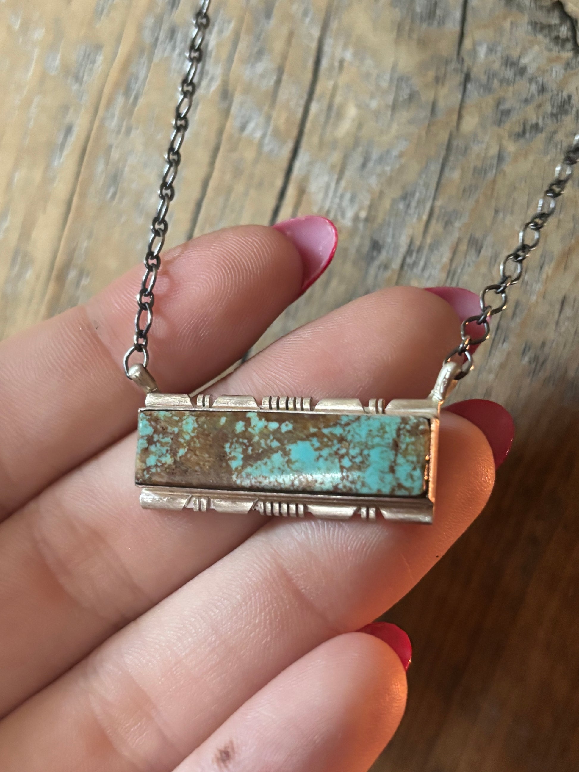 Mine 8 Bar Necklace
