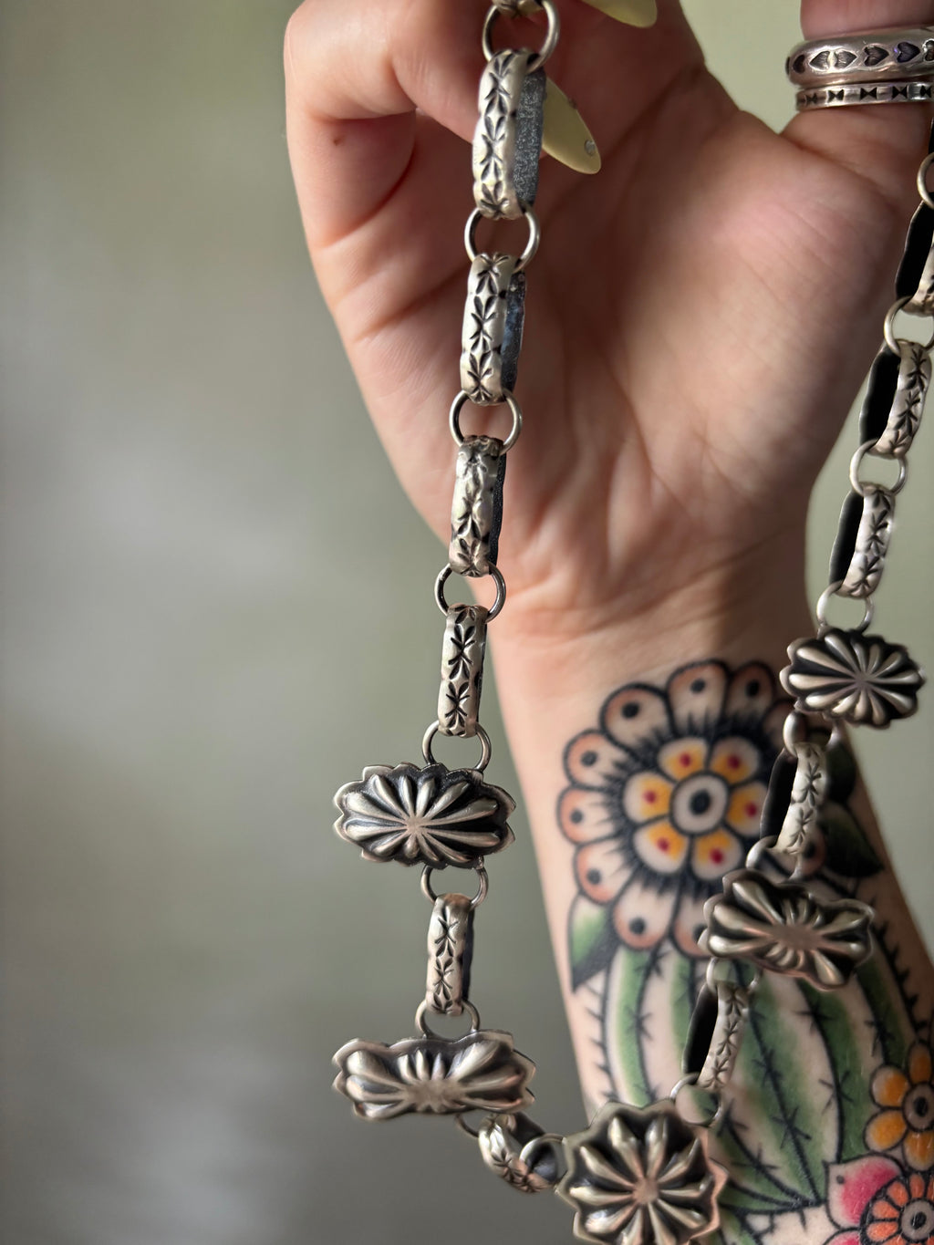 Chris Etsitty Concho Lariat