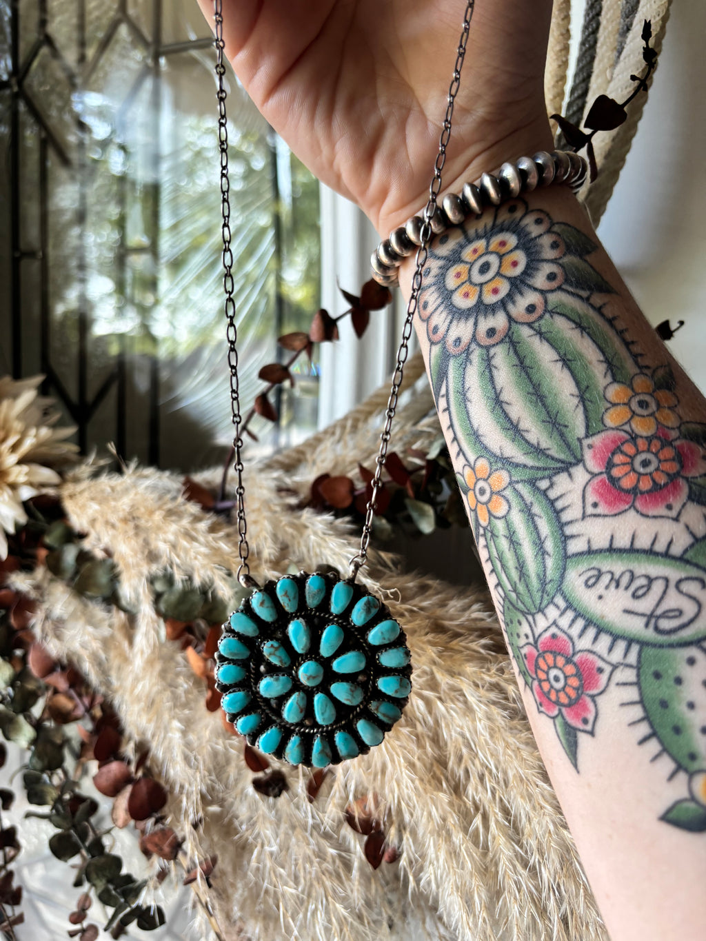 Julianna William Cluster Necklace