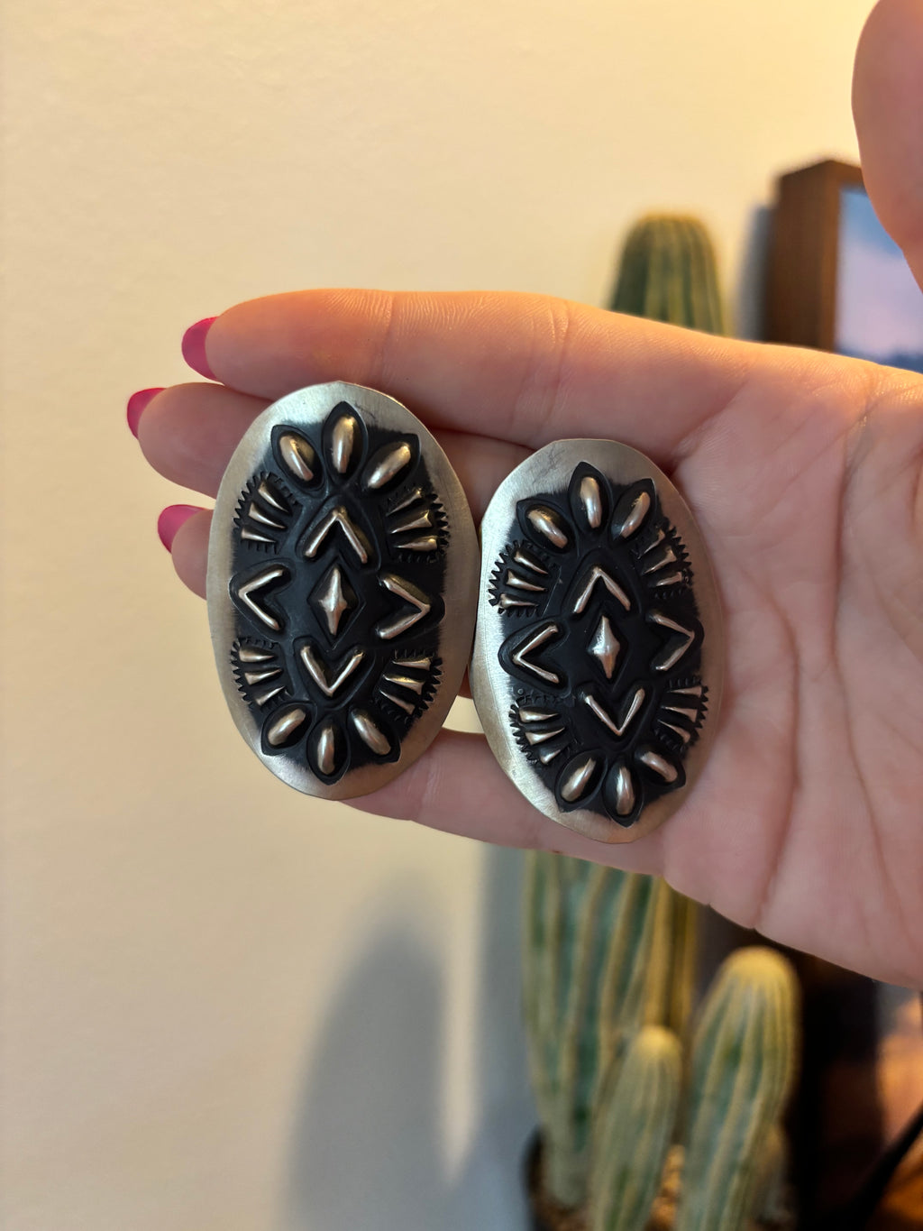 Tahe Concho Earrings