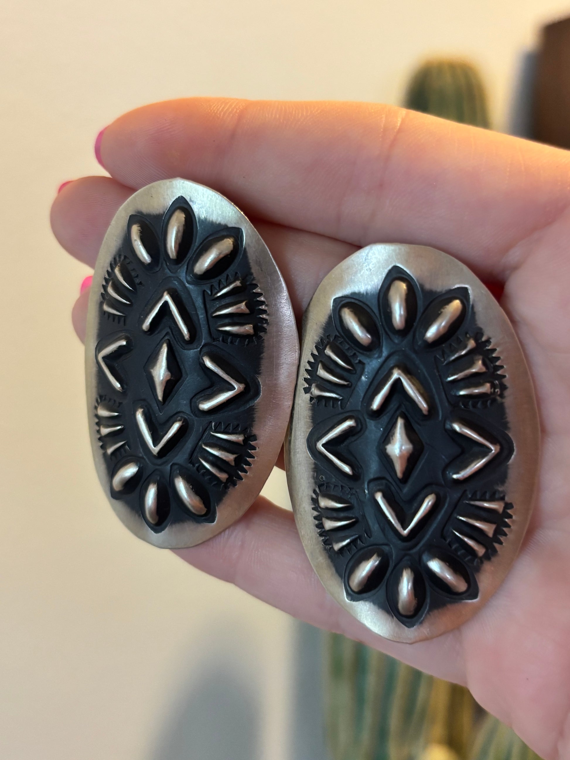 Tahe Concho Earrings