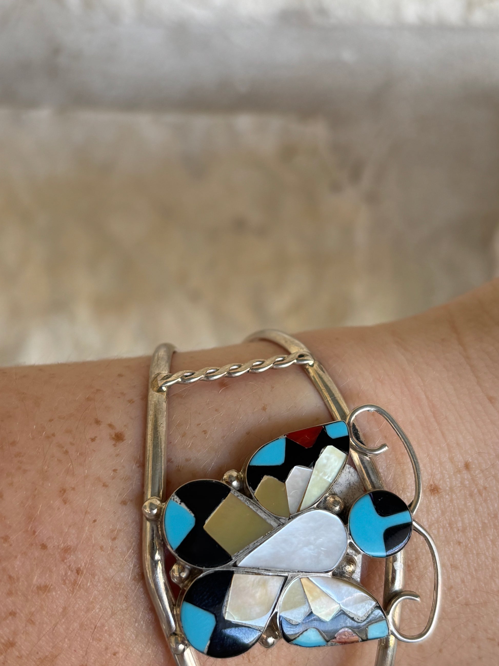 Zuni Butterfly Cuff