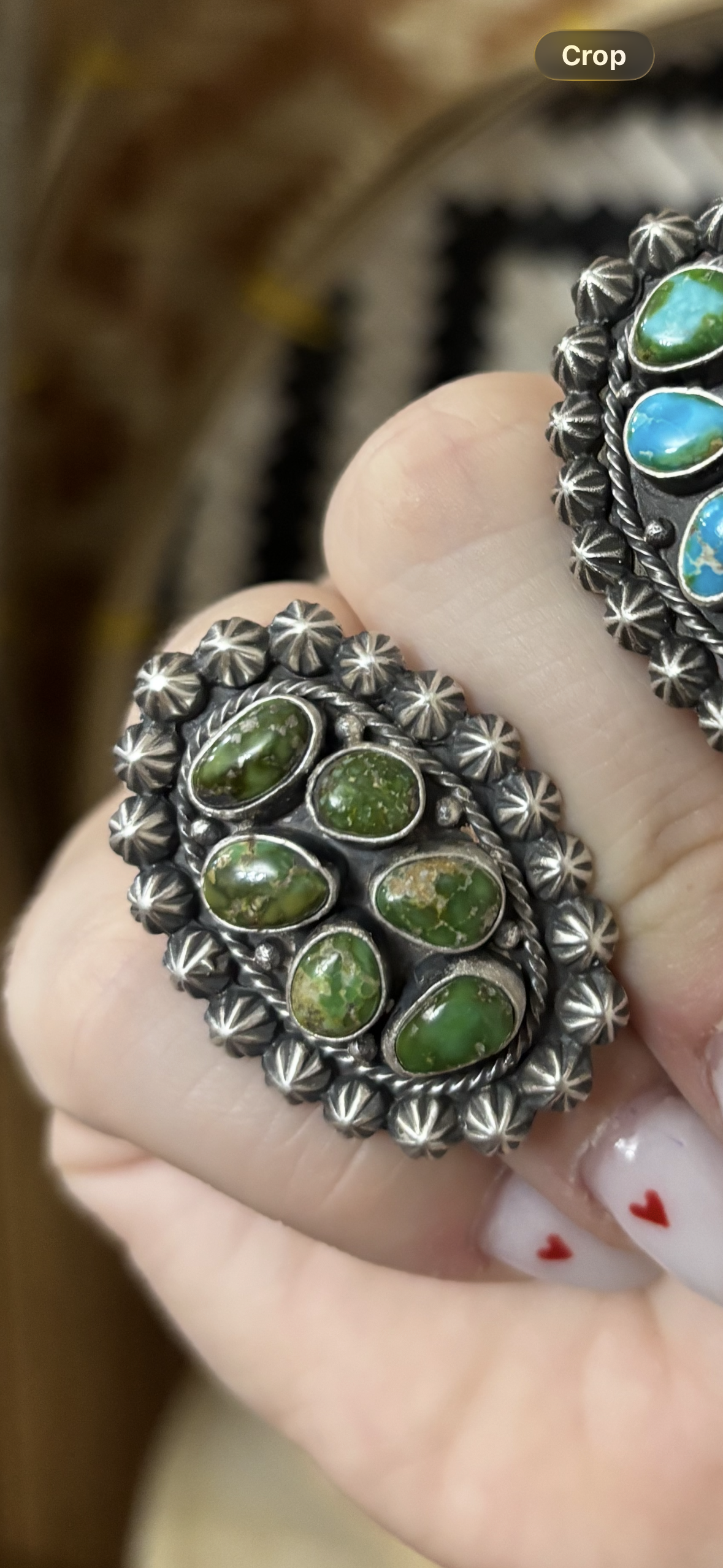 Adrienne Gordon Cluster Ring Sz 6 & 7