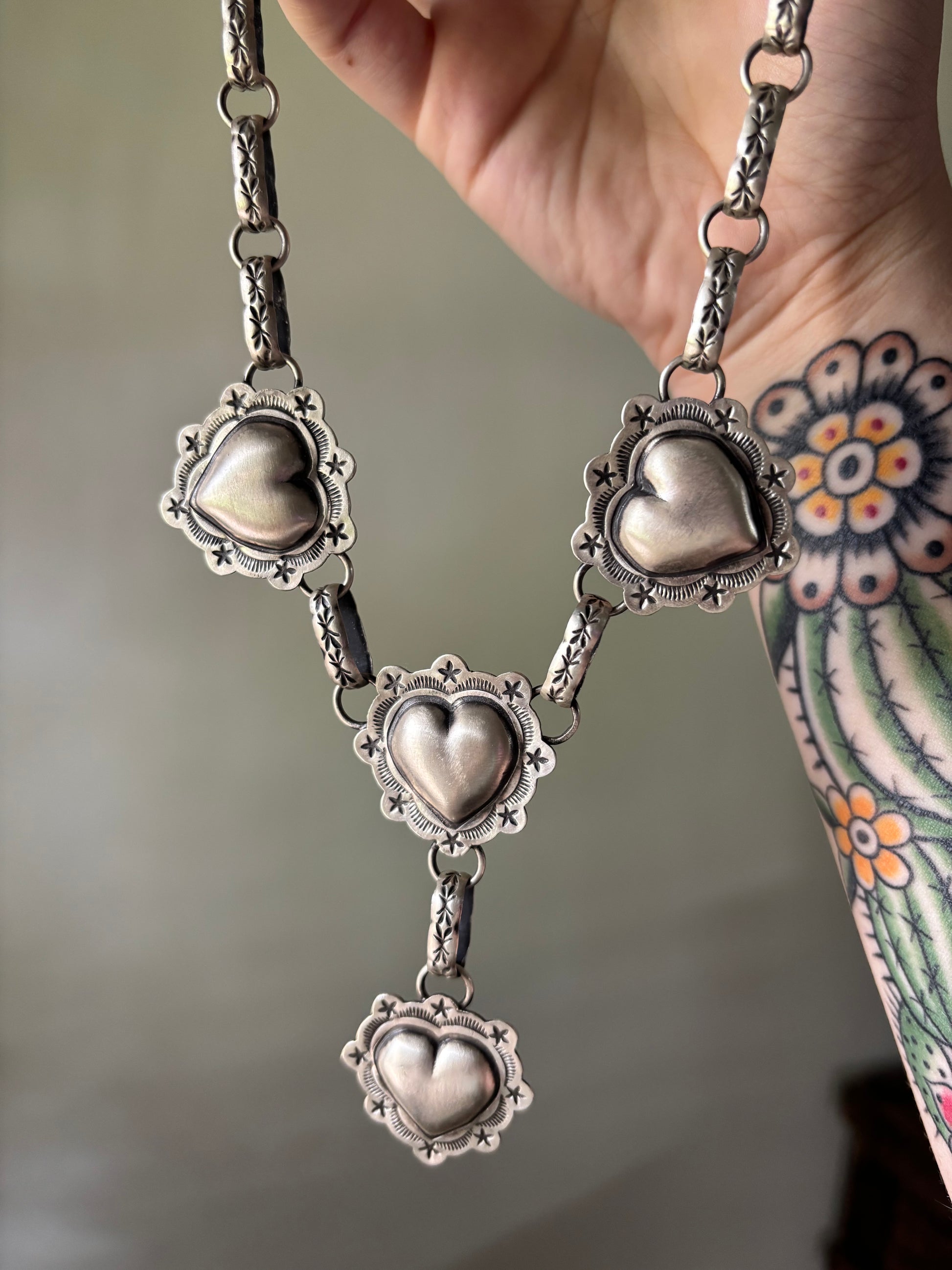 Chris Etsitty Heart Lariat