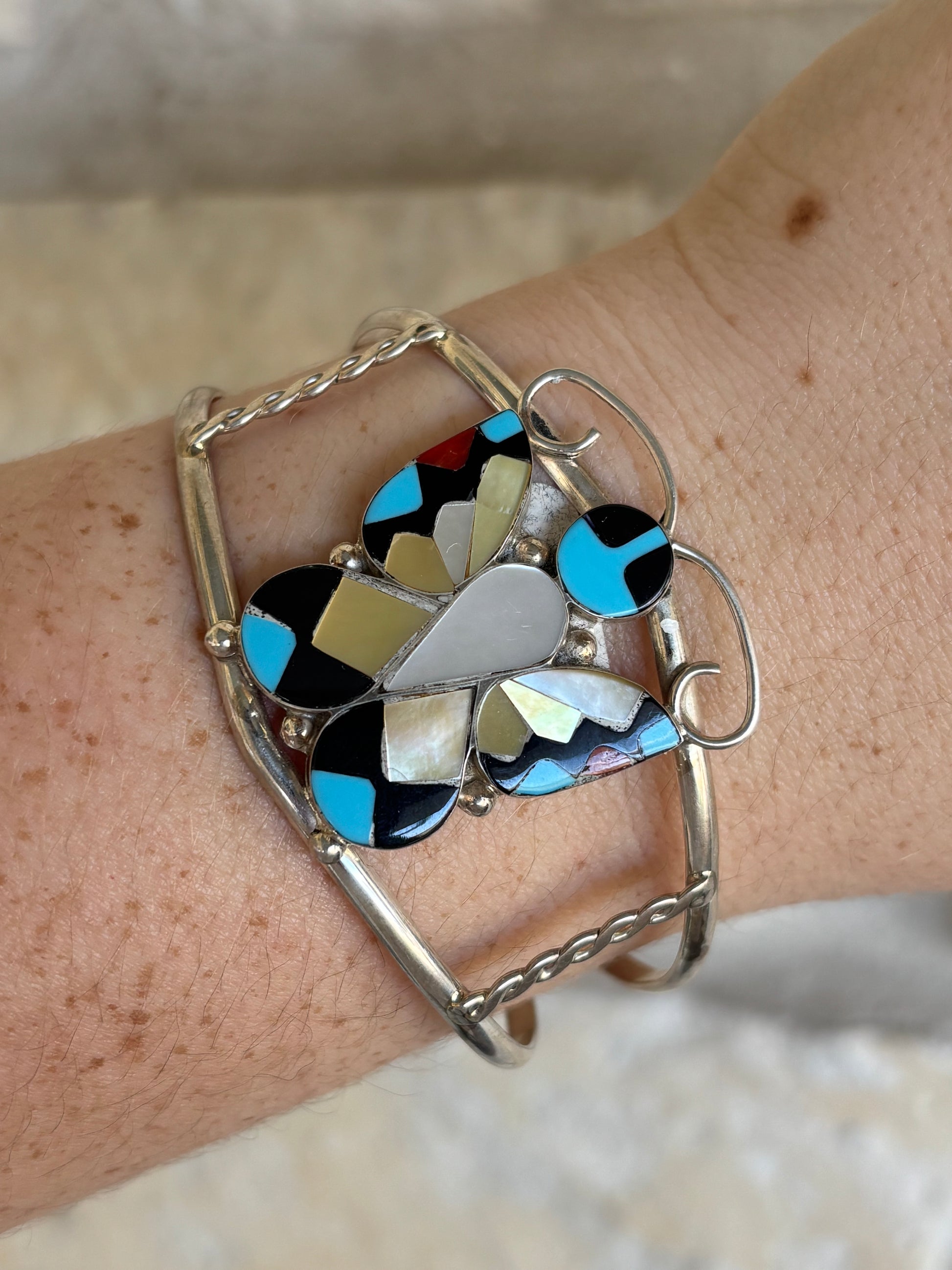 Zuni Butterfly Cuff