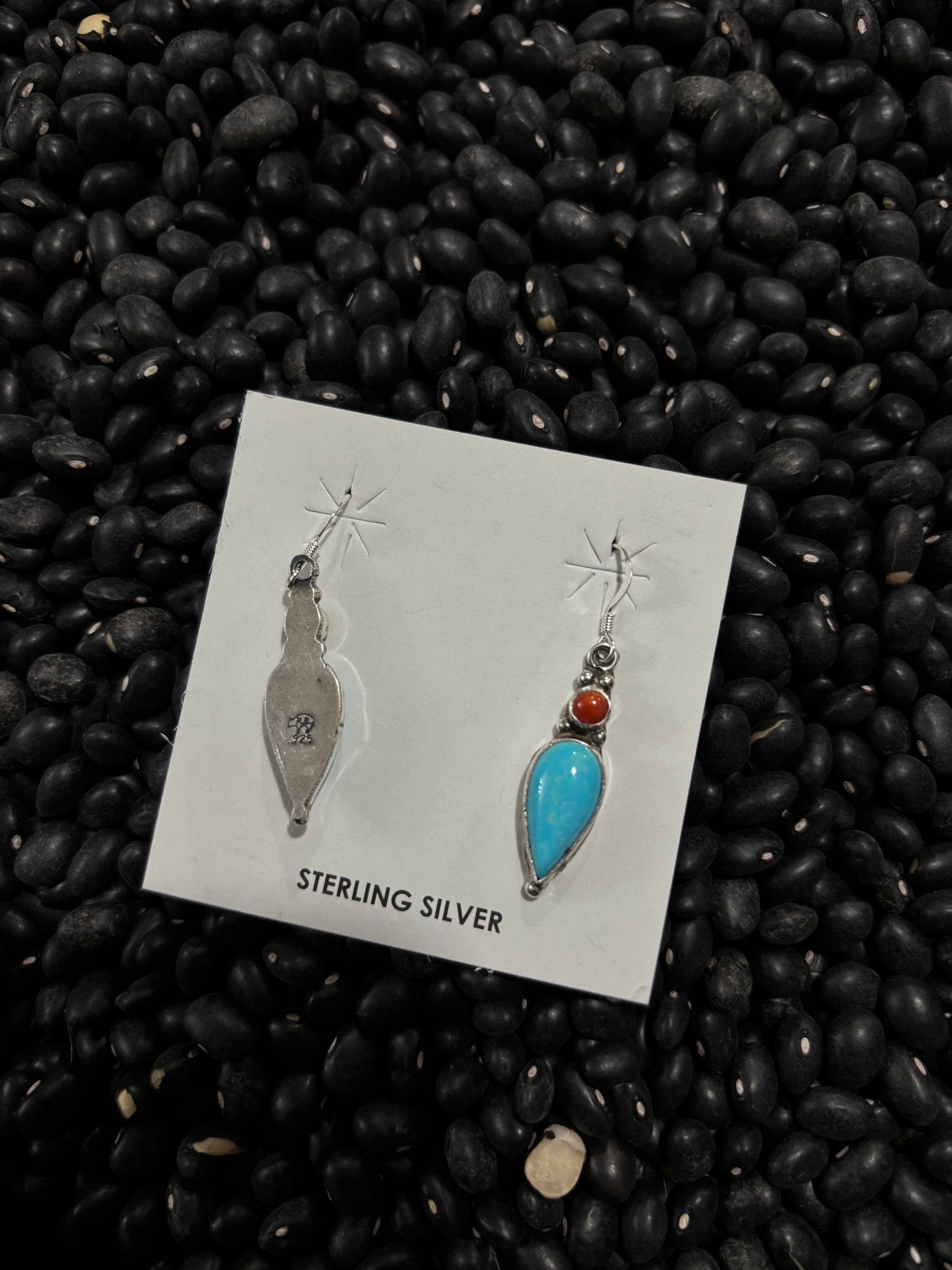 Harris Largo Coral + Turquoise Earrings