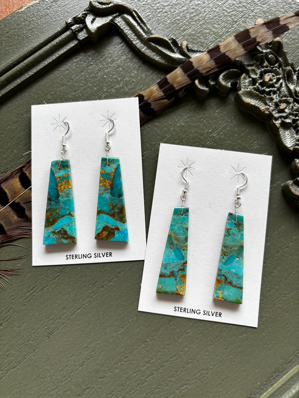 The Andrews Slab Earrings