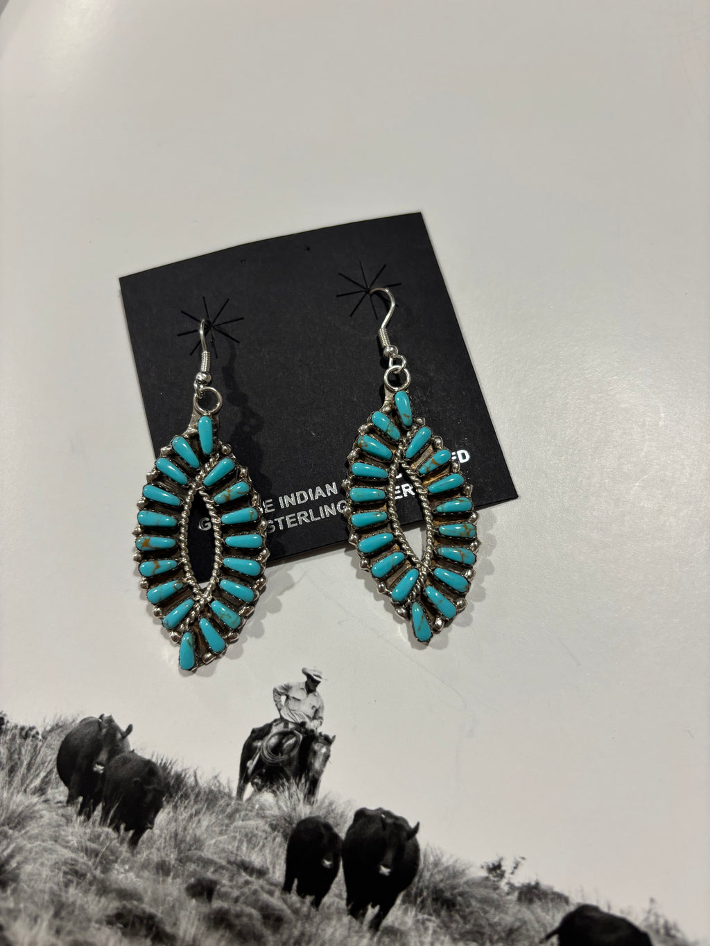 Tamara Benally Kingman Earrings