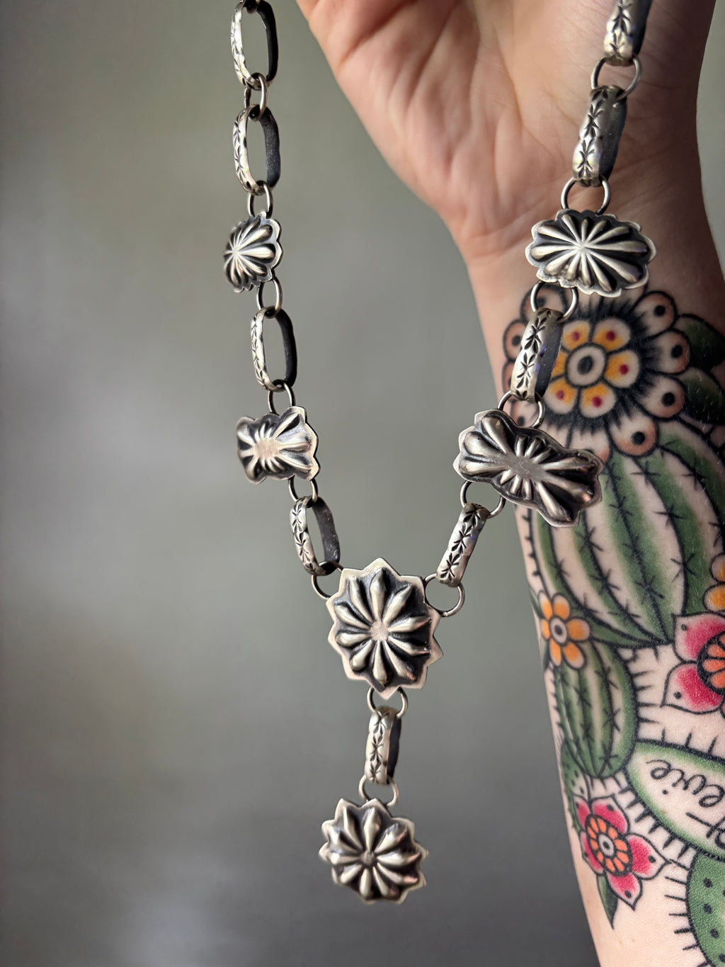 Chris Etsitty Concho Lariat