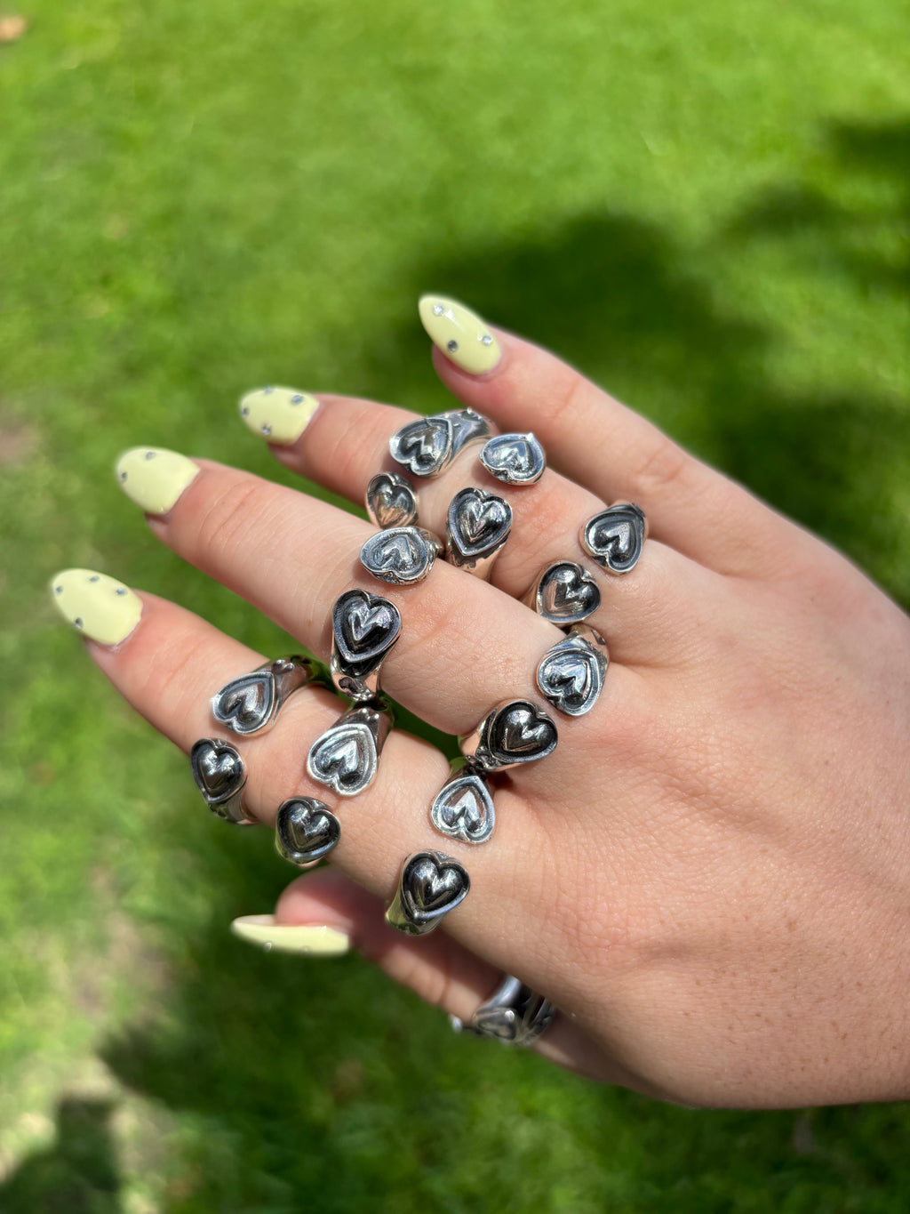 Sunshine Reeves Heart Ring