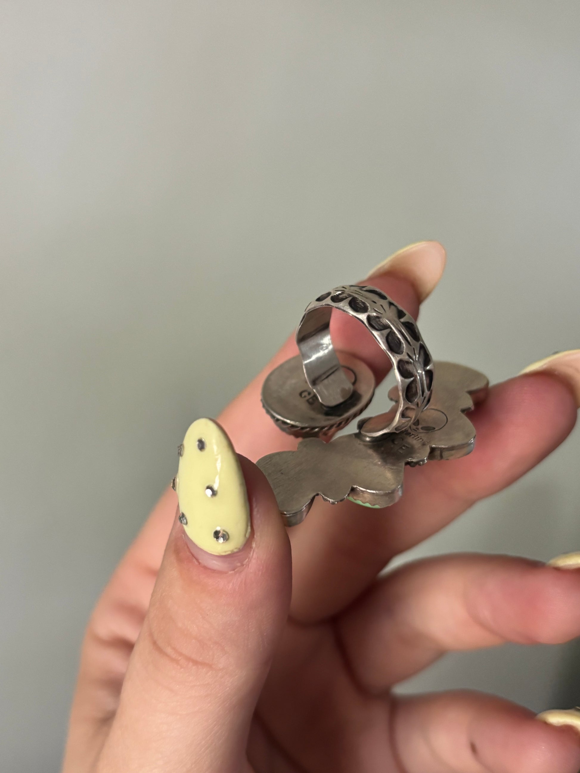 Chris Etsitty Adjustable Sonoran Gold Ring