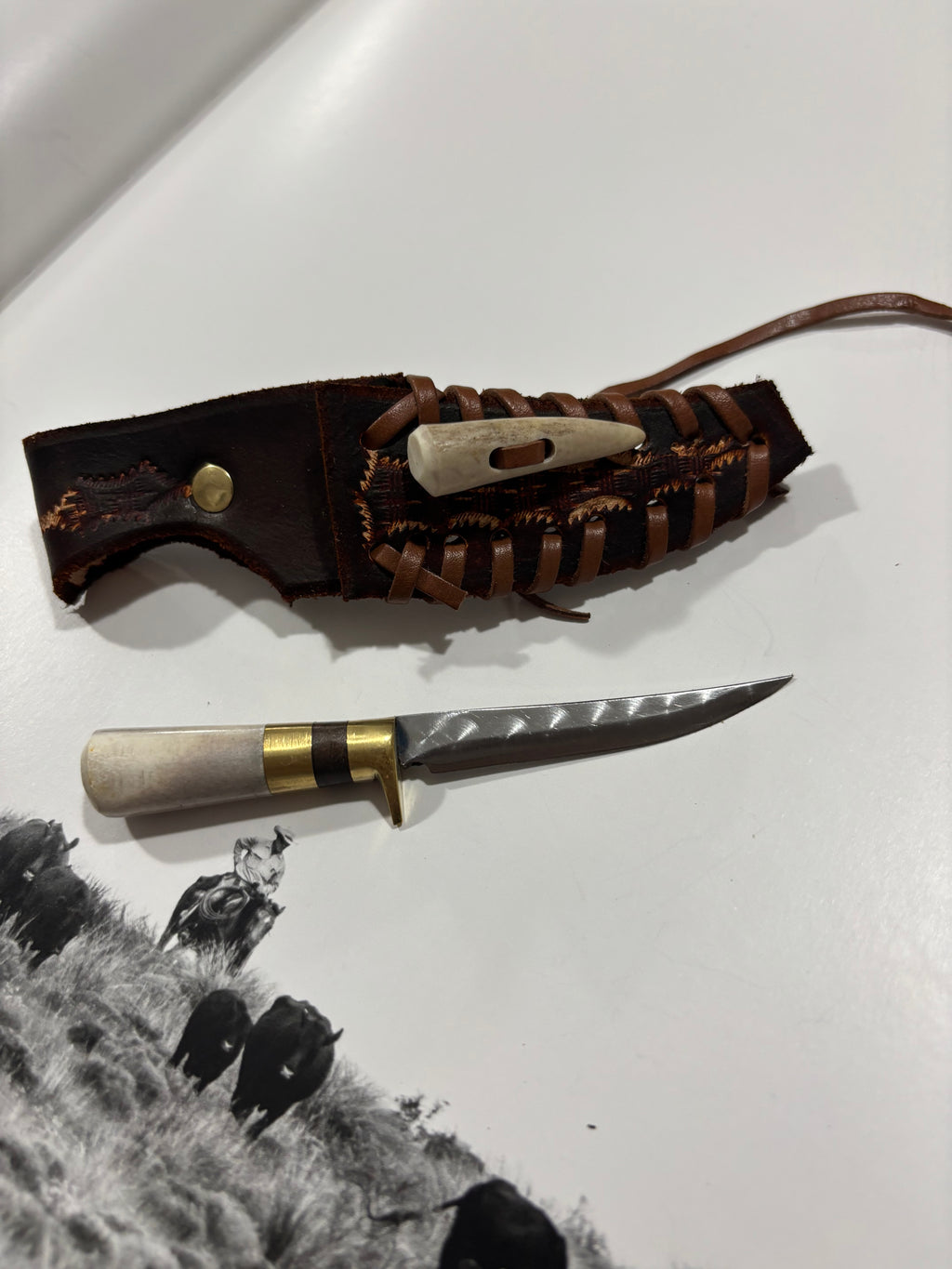 Ken Richardson Antler Knife