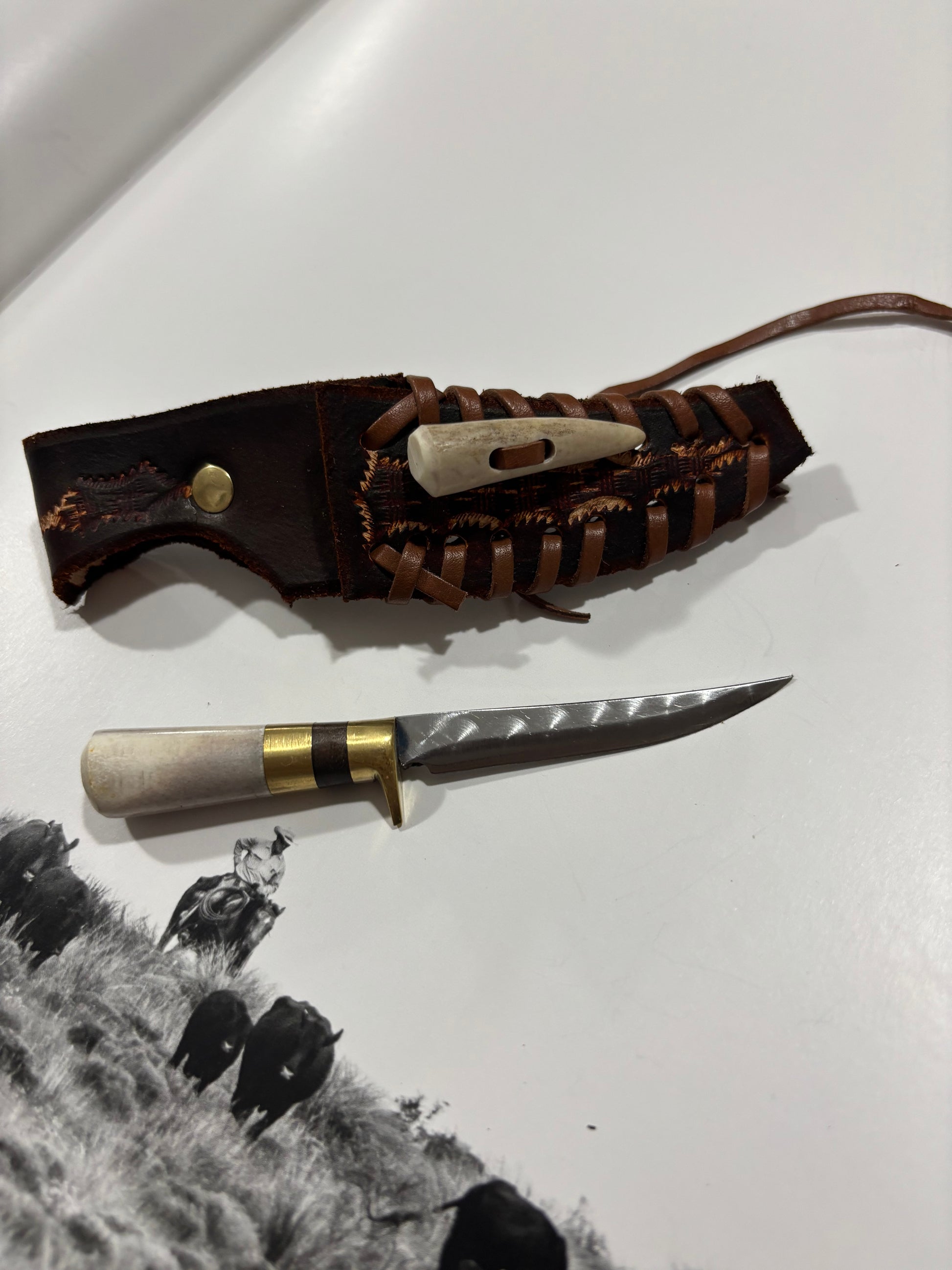 Ken Richardson Antler Knife