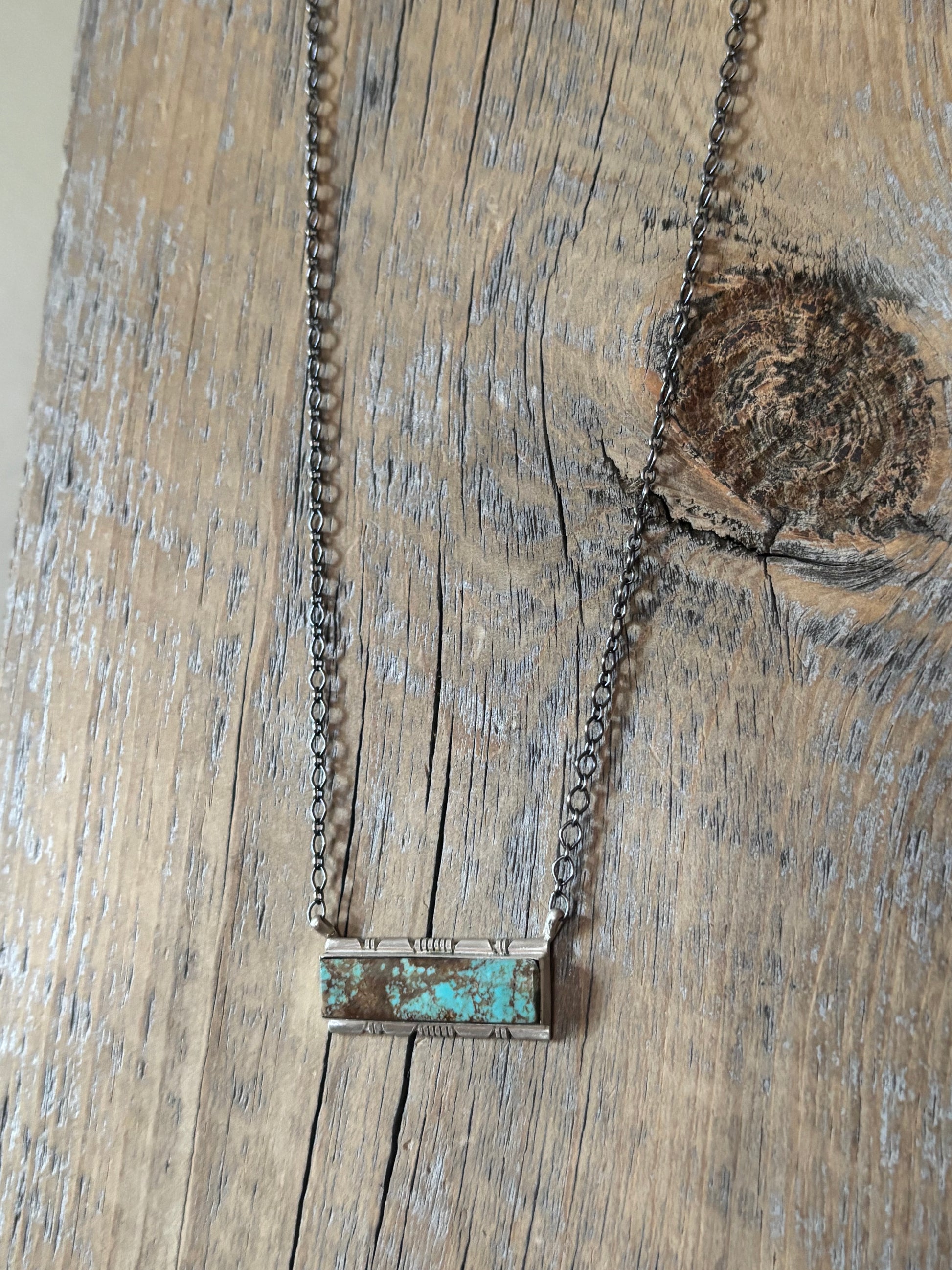 Mine 8 Bar Necklace