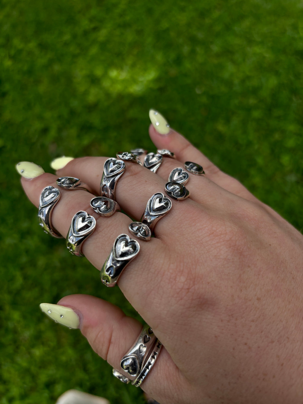 Sunshine Reeves Heart Ring