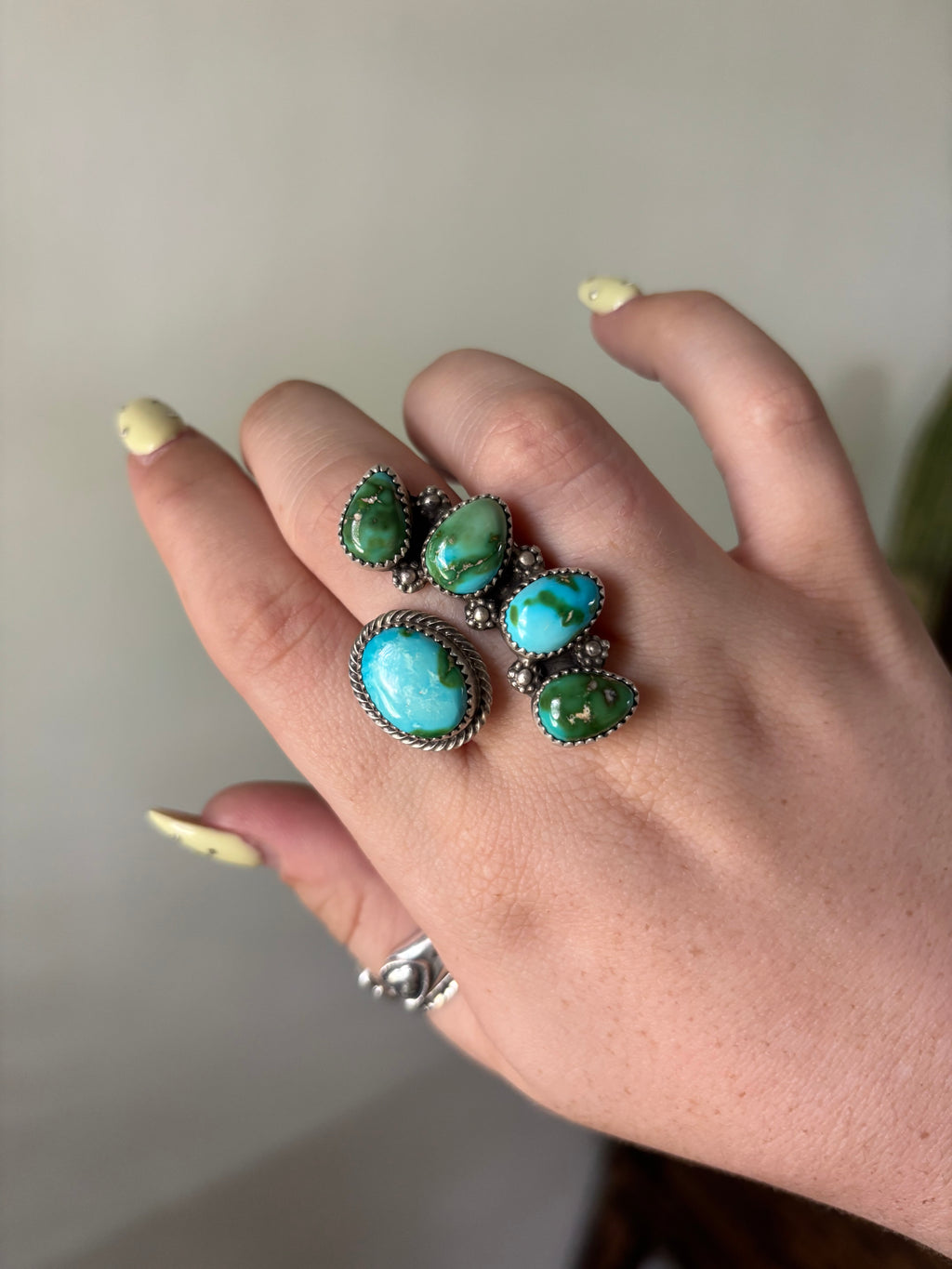 Chris Etsitty Adjustable Sonoran Gold Ring