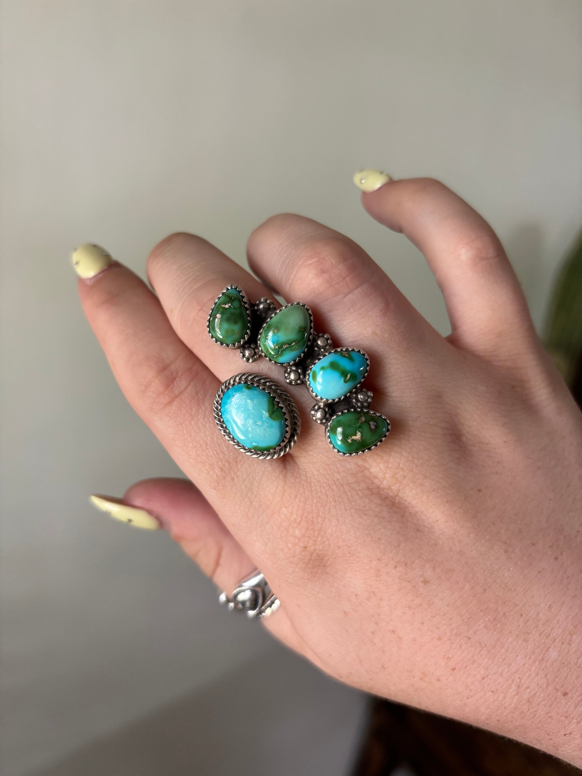 Chris Etsitty Adjustable Sonoran Gold Ring