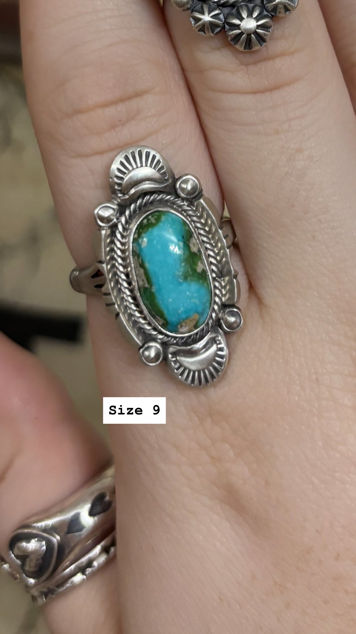 Daniel Benally Sonoran Ring Size 9 & 10