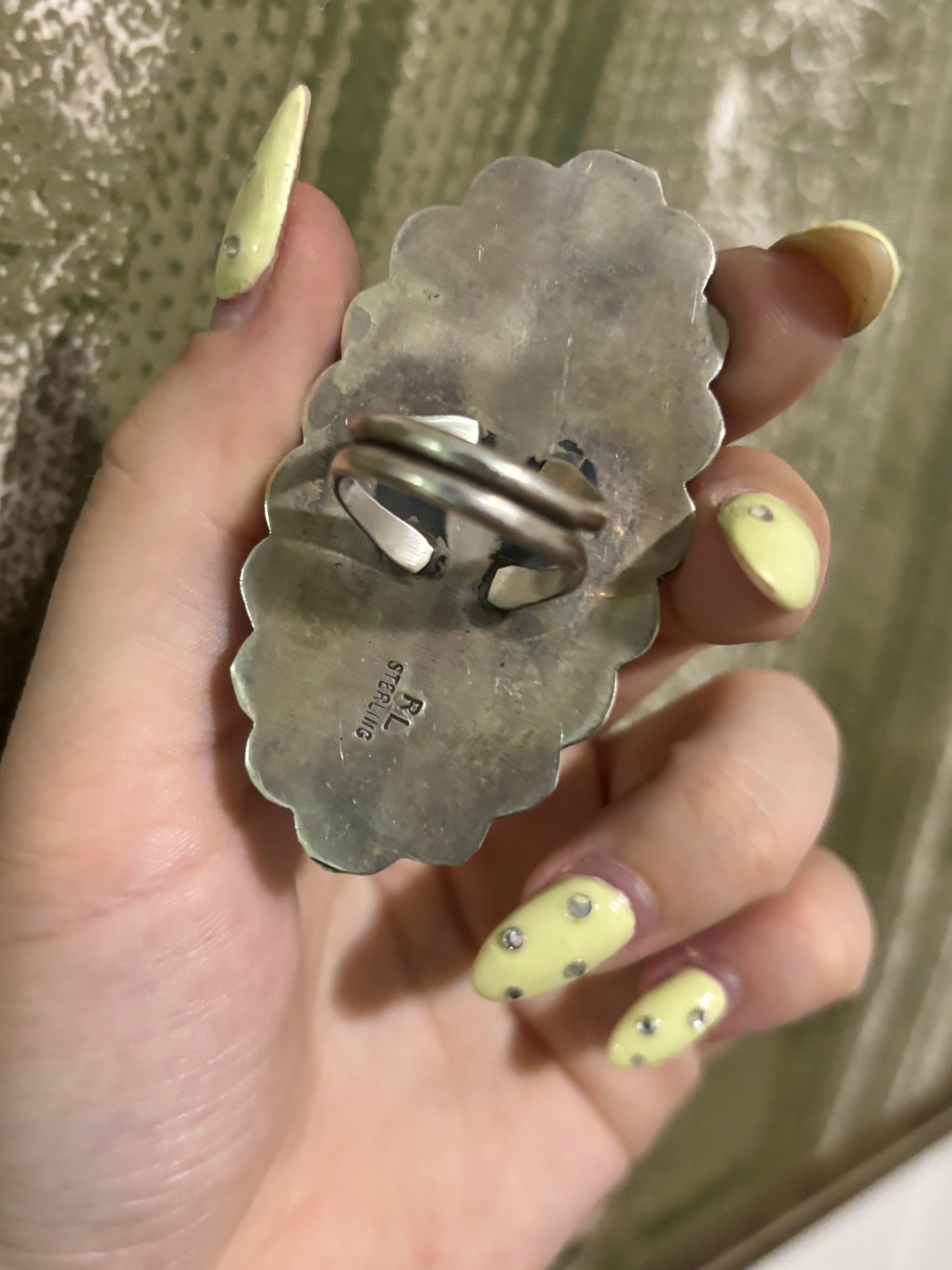 Rita Lee Concho Ring Sz 8