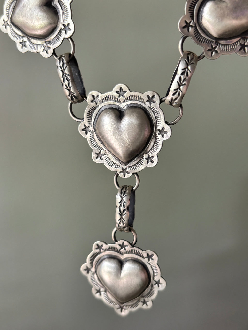 Chris Etsitty Heart Lariat
