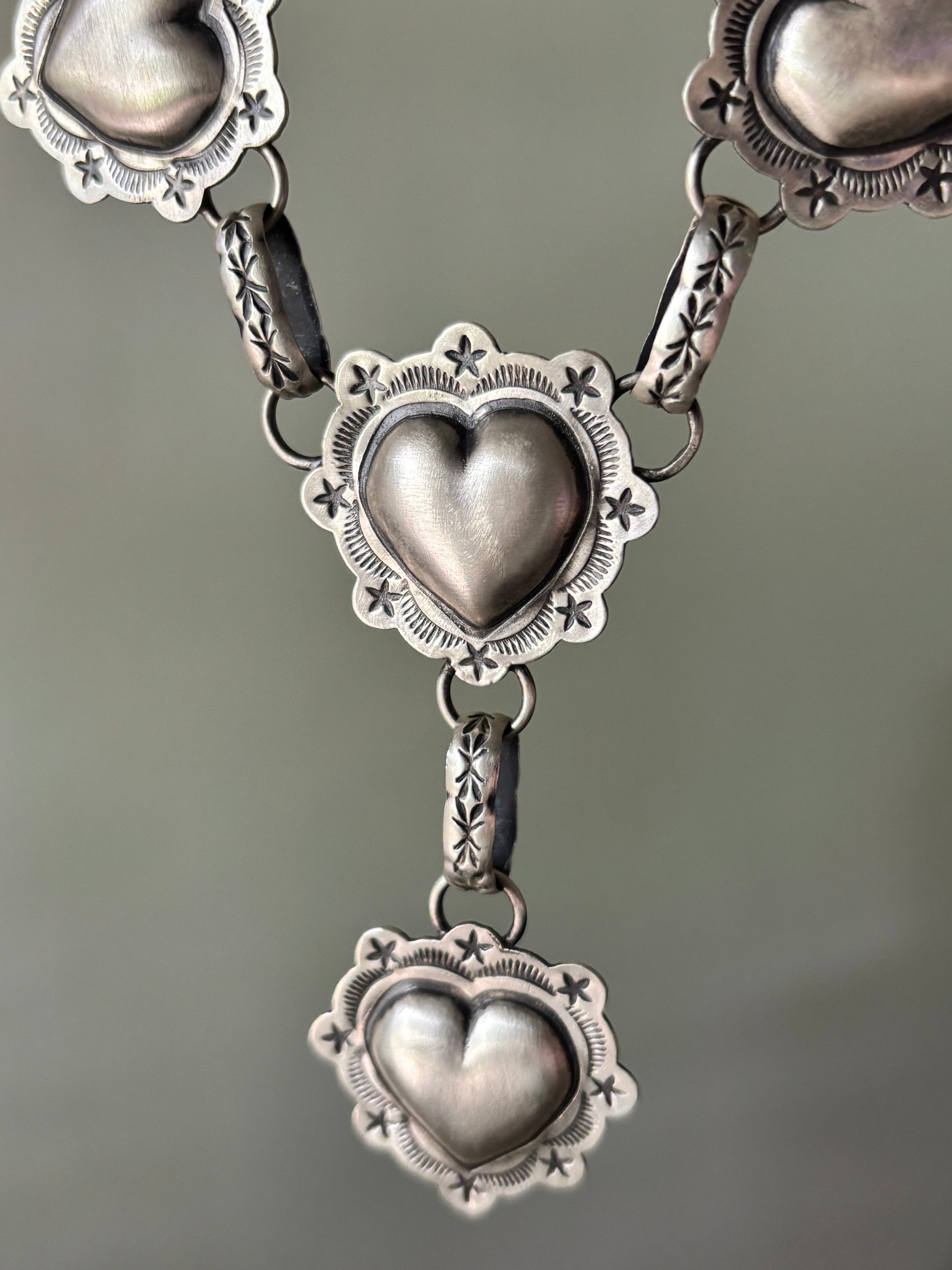 Chris Etsitty Heart Lariat