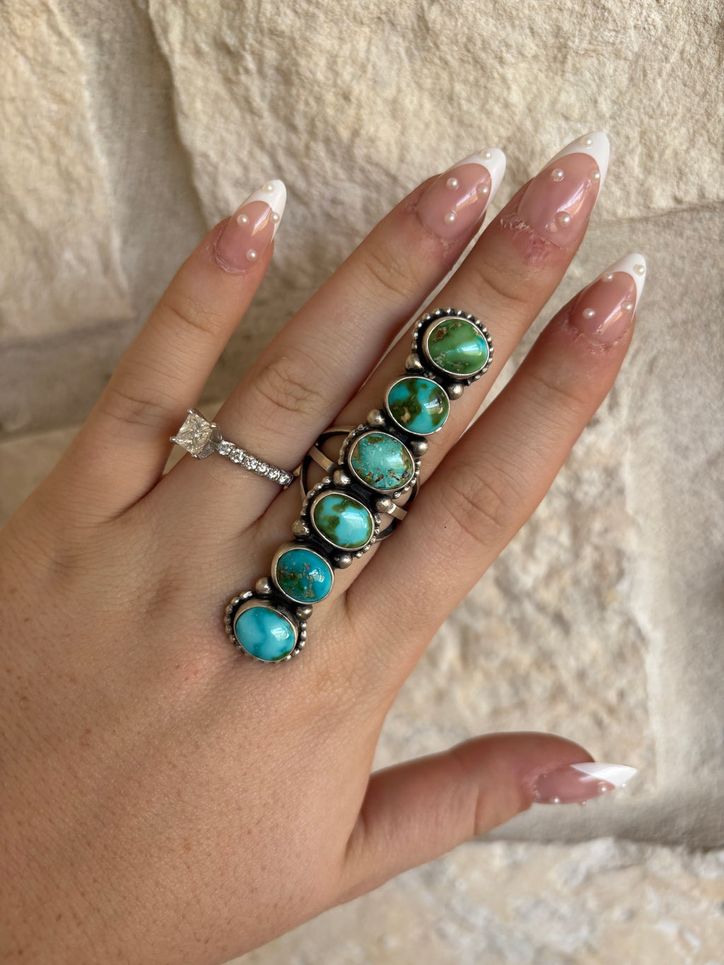 Randy Billy Sonoran Gold Ring Size 8