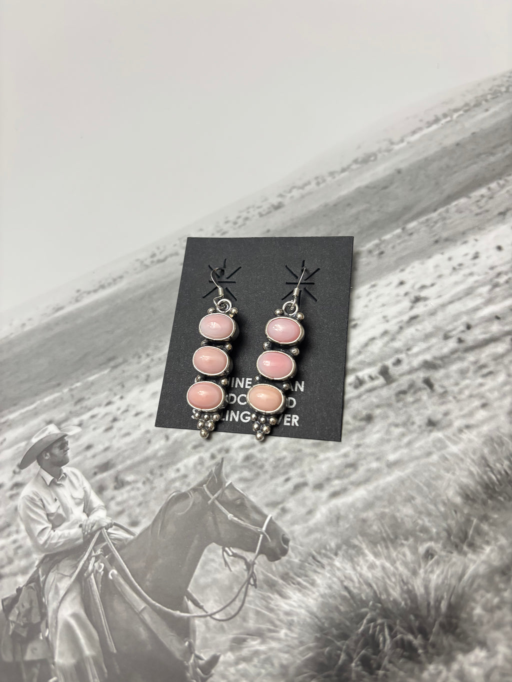 The Gary Pink Conch Earrings