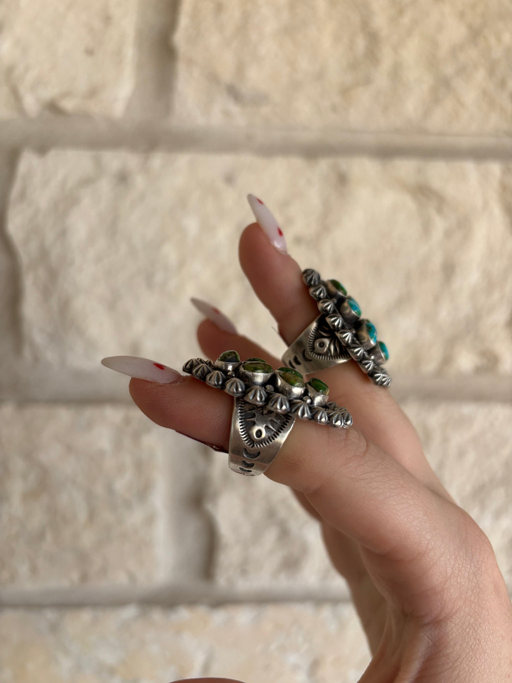 Adrienne Gordon Cluster Ring Sz 6 & 7