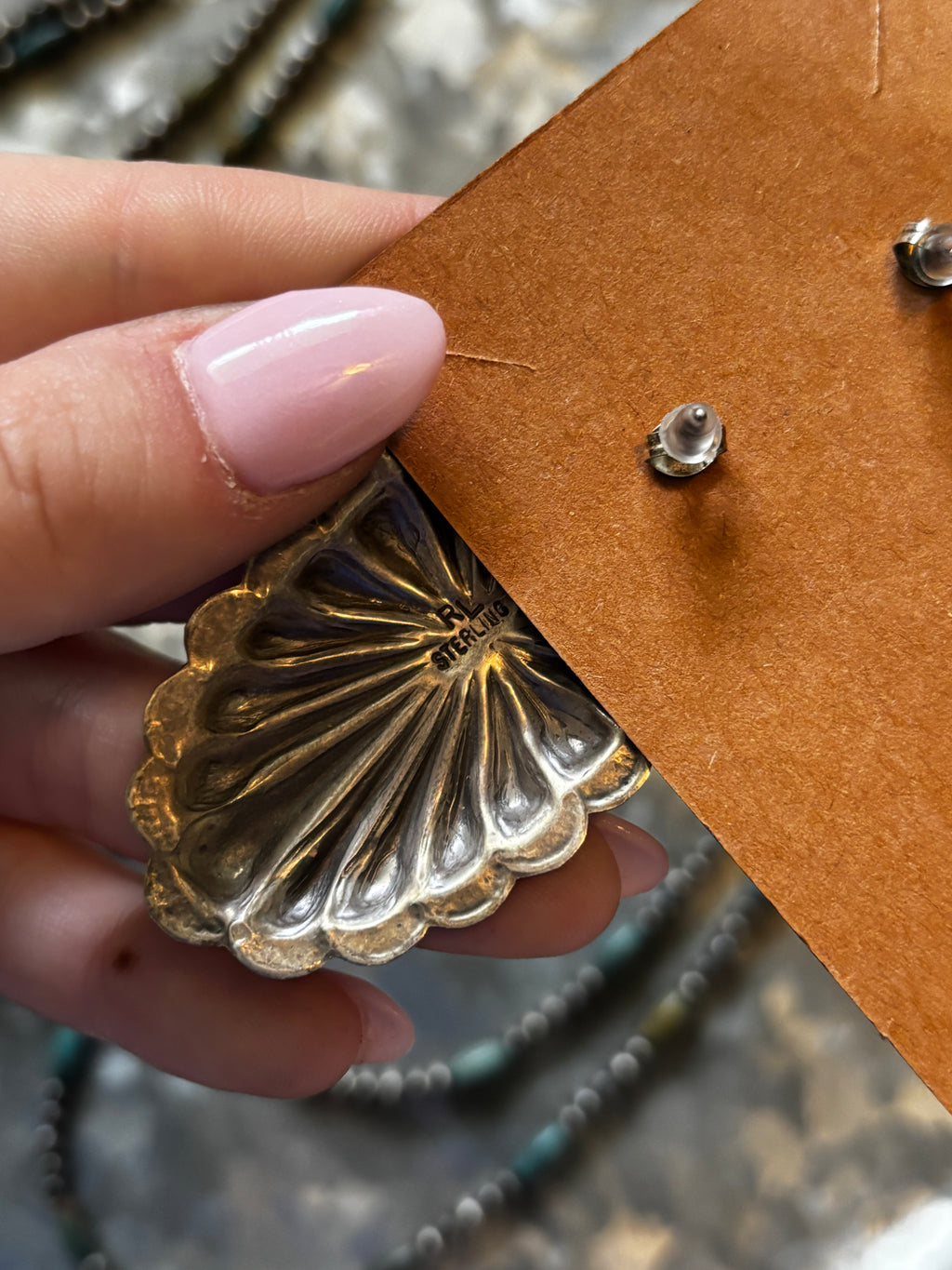 Rita Lee Concho Earrings