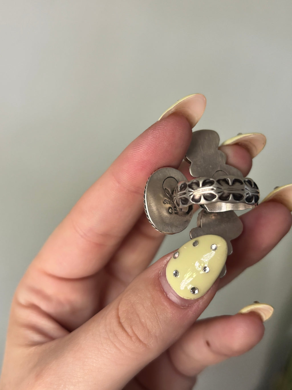 Chris Etsitty Adjustable Sonoran Gold Ring